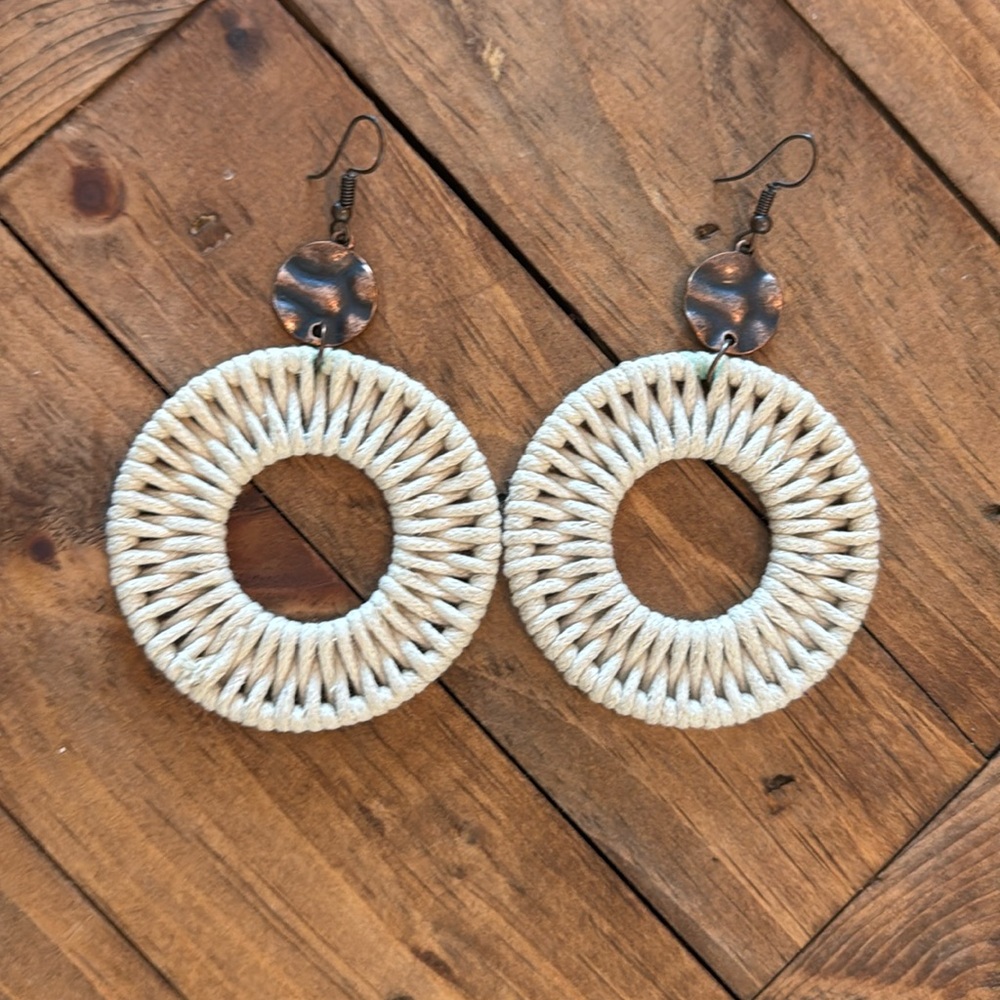 Woven Paparazzi Earrings
